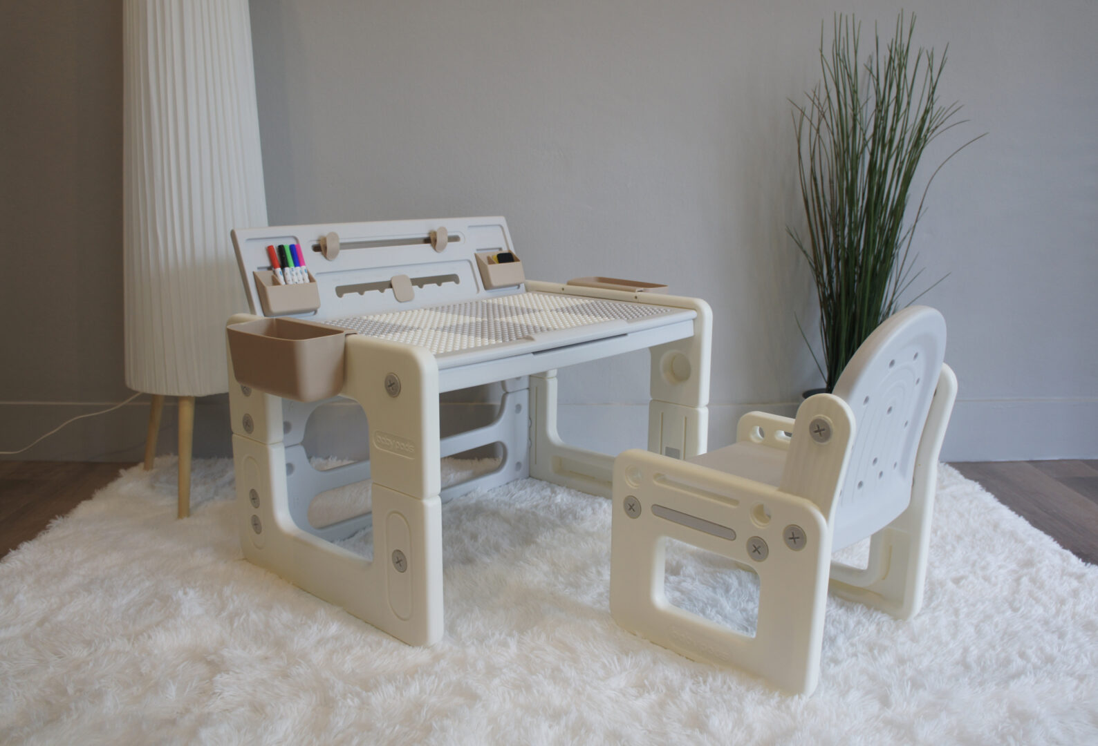 โต๊ะเขียนหนังสือเด็ก(3in1)